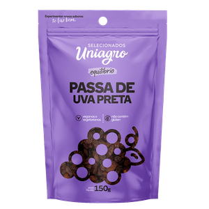 Passa de Uva Preta 150g