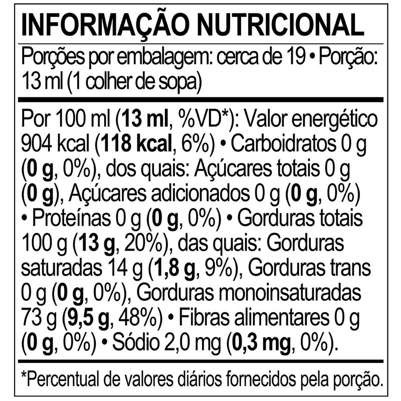Azeite-Extravirgem-Aromatico-Trufa-Negra-250ml-tabela-nutricional-UNI-07.02.1.2.003