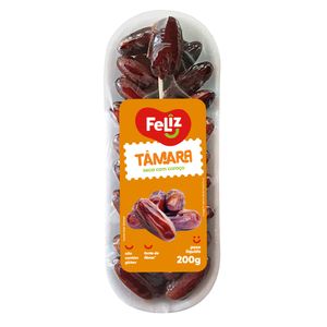 TÂMARA SECA C/C FELIZ 200G